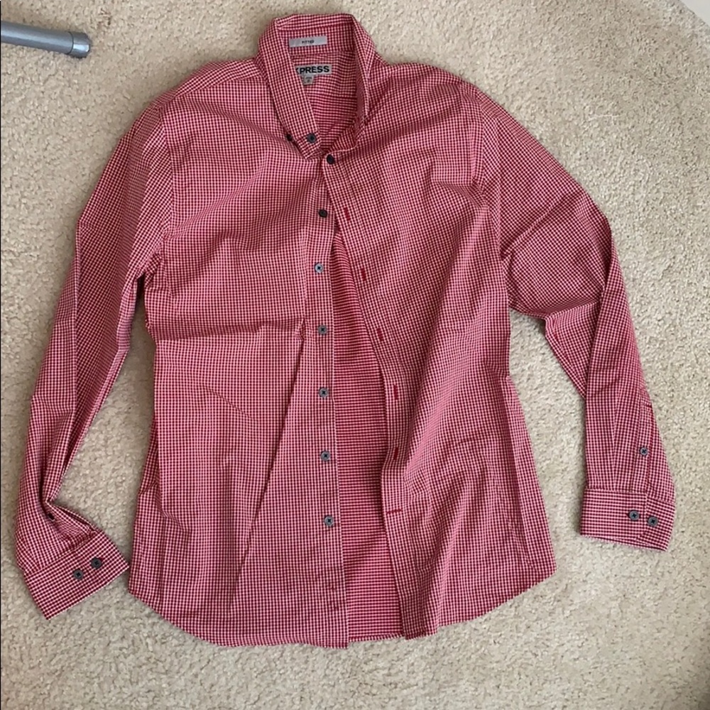 Express performance fitted shirt